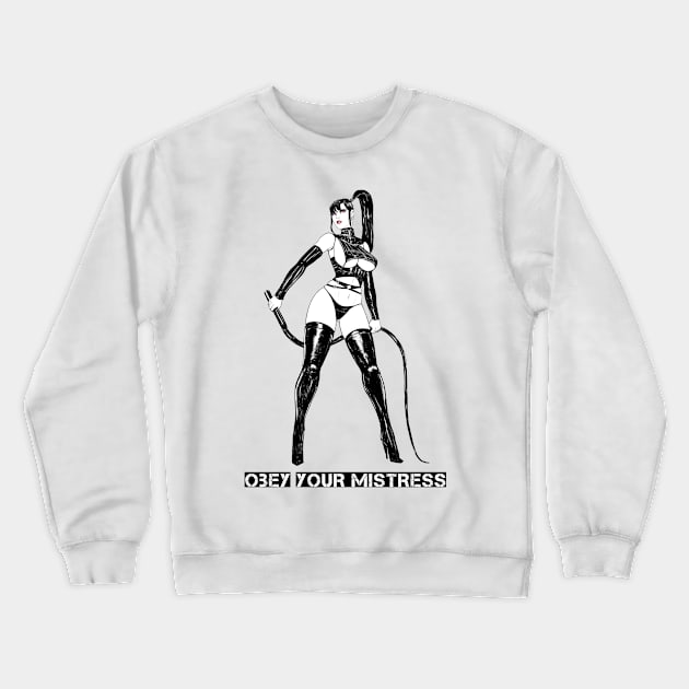 Dominatrix 76 Crewneck Sweatshirt by raulovsky